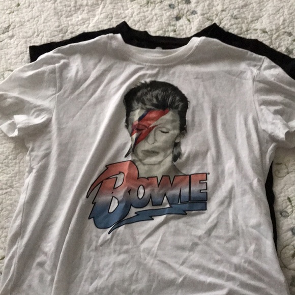 DAVID BOWIE TEES (x2) - Picture 2 of 4